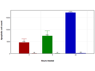 EarlyTox Caspase-3/7 NucView 488检测（时程）