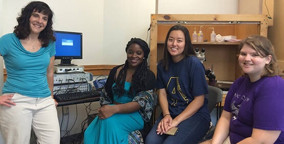阿勒格尼学院 (Allegheny College) 使用我们的 Axon 膜片钳仪器来研究 β 淀粉样蛋白肽如何在阿尔茨海默氏症中阻断离子通道