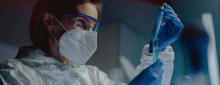 Scientist working on Drug Discovery