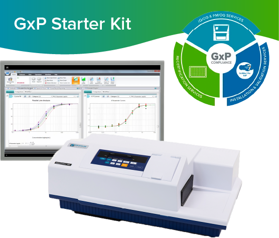 带 GxP 入门套件的 SpectraMax M 系列